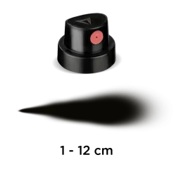 Molotow Fat Cap für Spraydosen schwarz pink