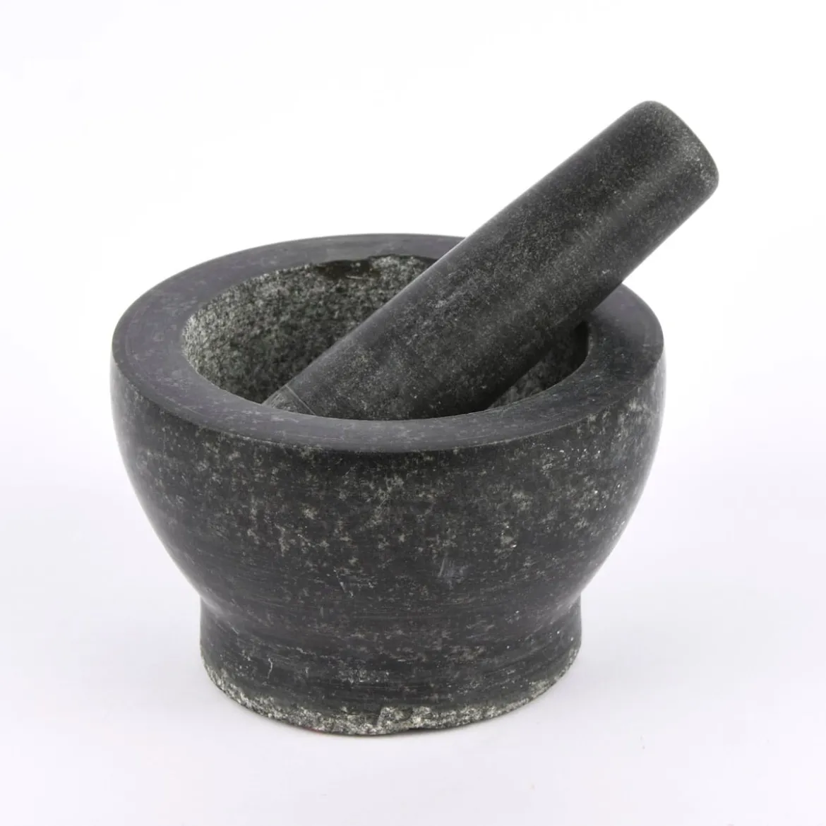 Mörser 2teilig Granit schwarz 18x11,5cm