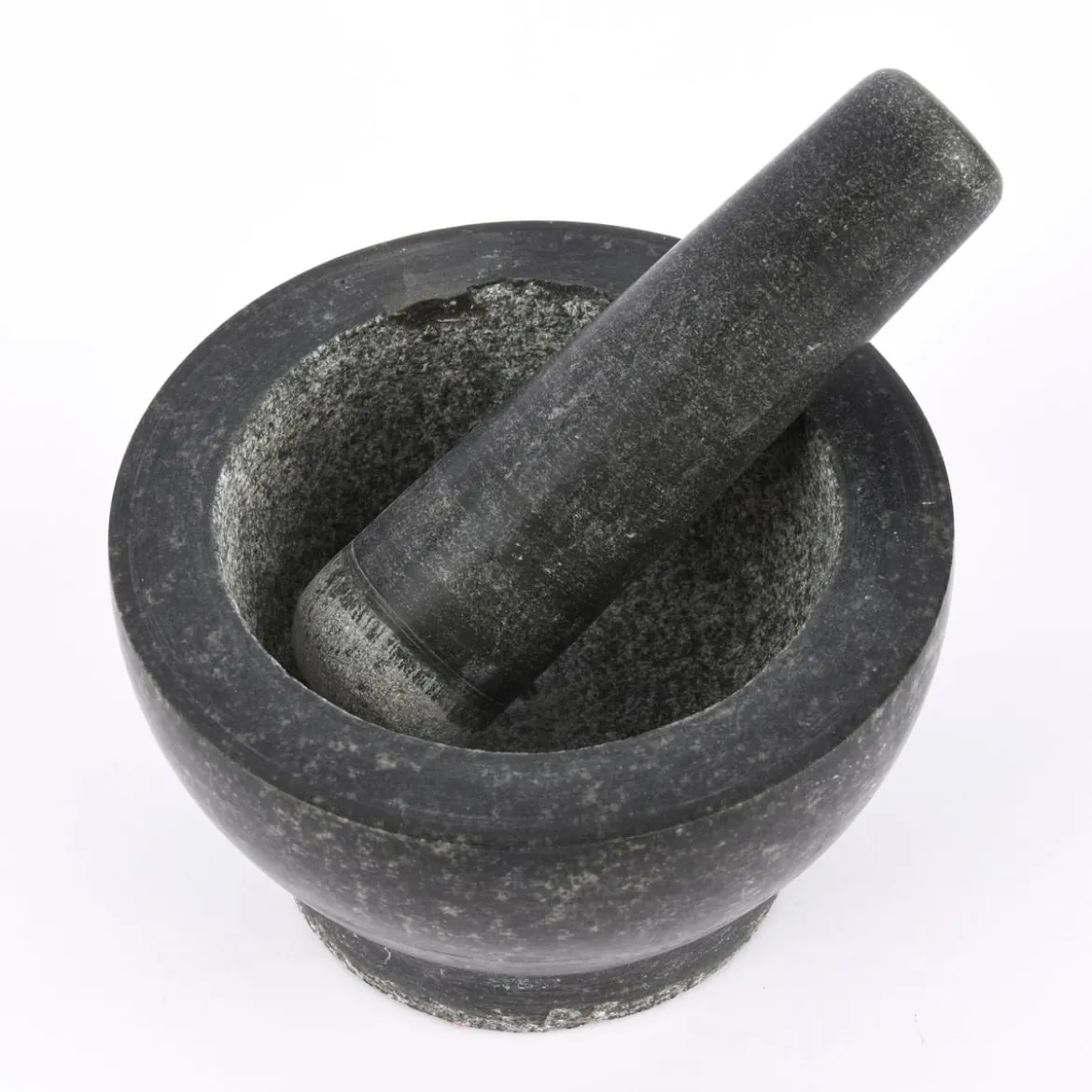 Mörser 2teilig Granit schwarz 18x11,5cm