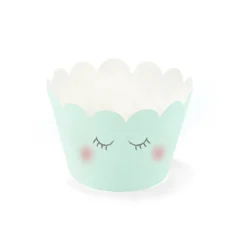 Muffin Cupcake Förmchen Einhorn bunt 6 Stück 5x7,5x5cm