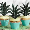 Muffin Cupcake Förmchen mintgrün 6 Stück 5x7,5x5cm