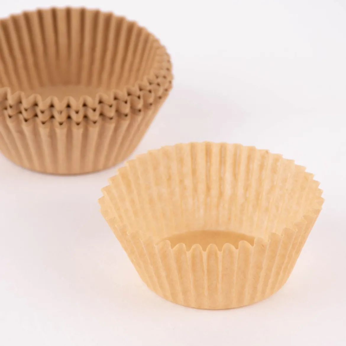 Muffinförmchen Backförmchen Papier uni natur 60 Stück