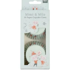 Muffinförmchen Mimi and Milo 50Stk von Rex London