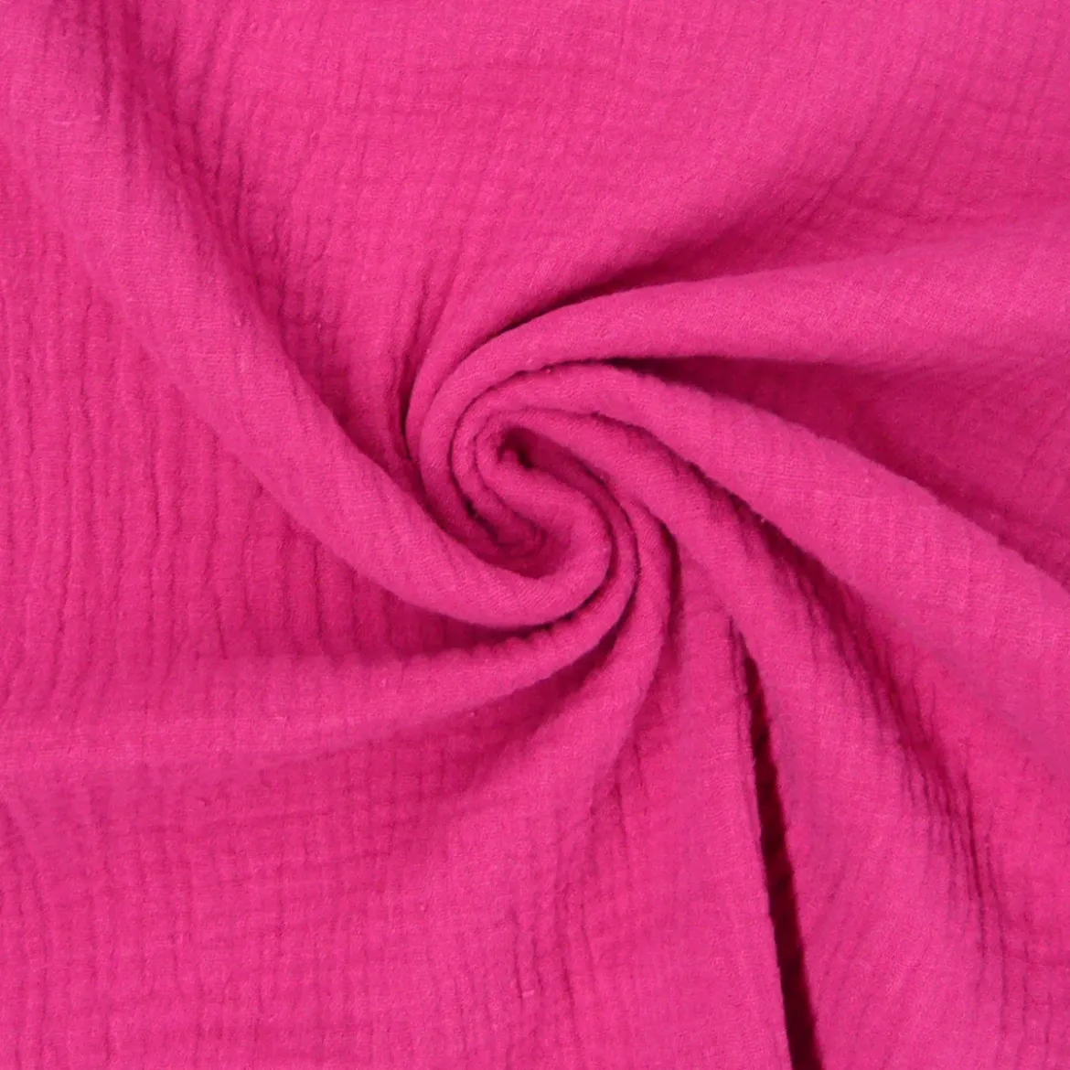 Musselin Stoff Baumwolle einfarbig pink einfarbig pink