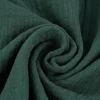 Musselin Stoff Baumwolle Organic Bio einfarbig dunkelgrün altgrün 1,30m Breite