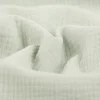 Musselin Stoff Baumwollstoff Double Gauze uni Mintgrün 130 cm