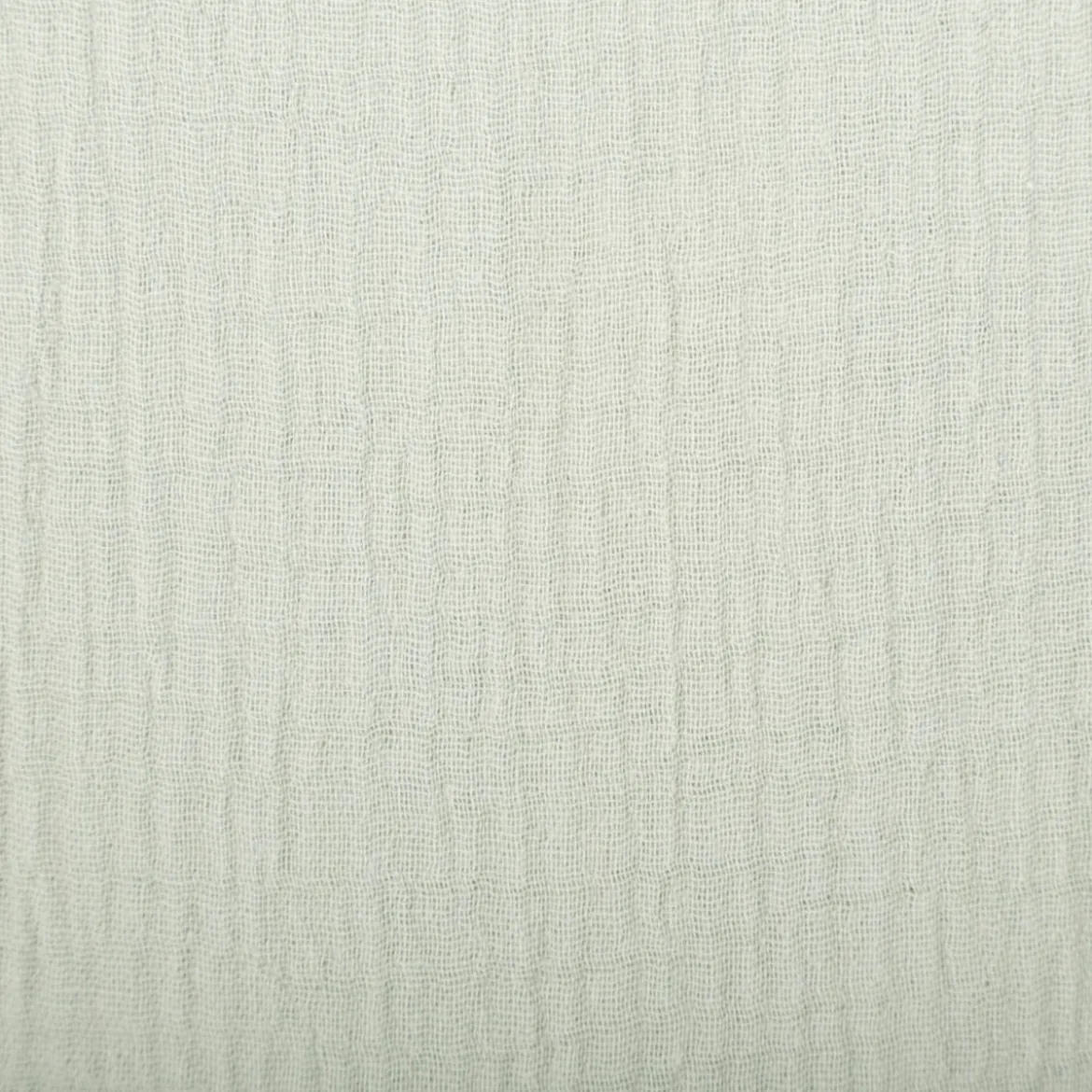 Musselin Stoff Baumwollstoff Double Gauze uni Mintgrün 130 cm