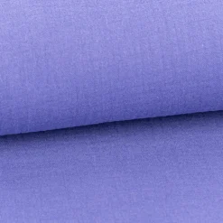 Musselin Stoff Bio Baumwolle einfarbig lavendel lila 1,30m Breite