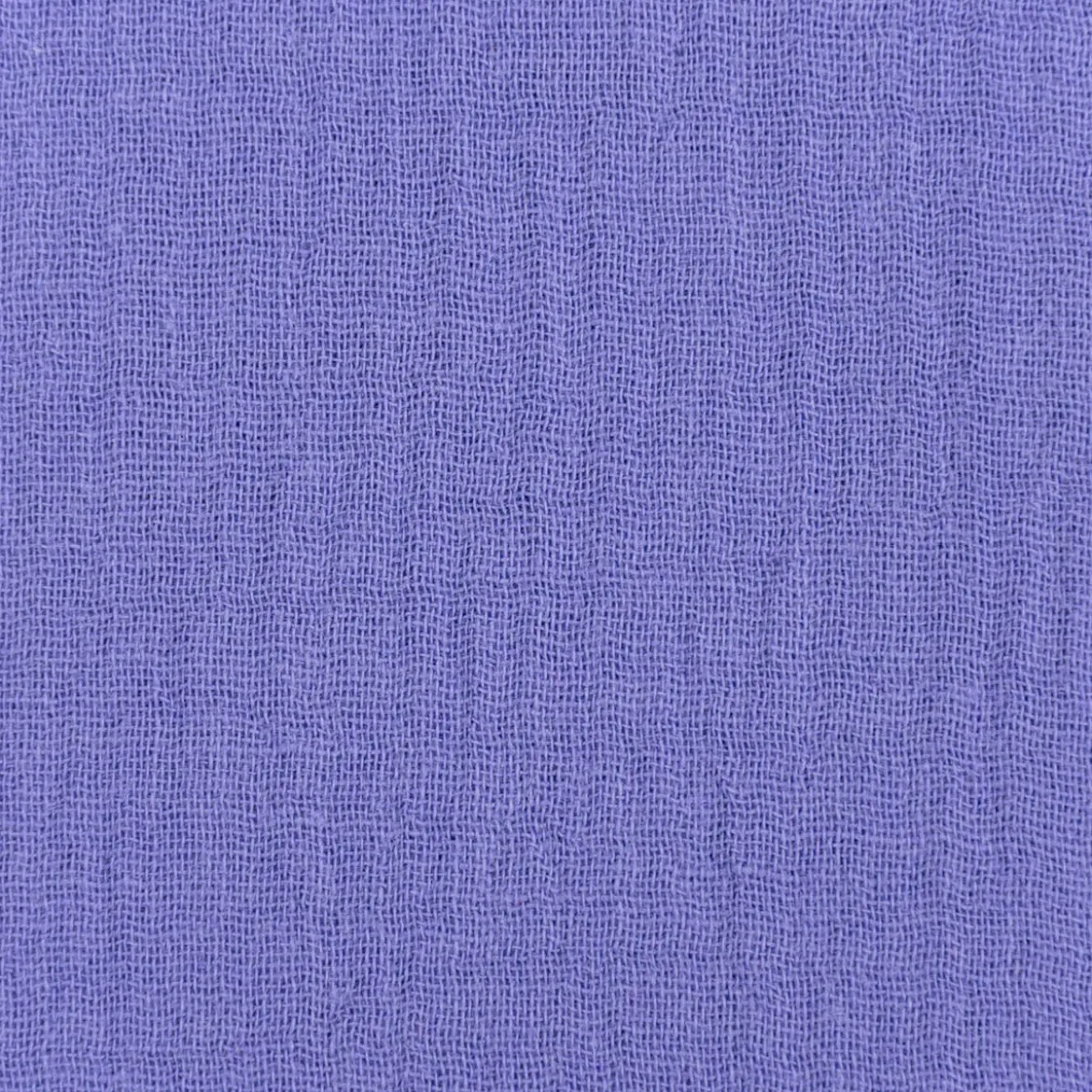 Musselin Stoff Bio Baumwolle einfarbig lavendel lila 1,30m Breite