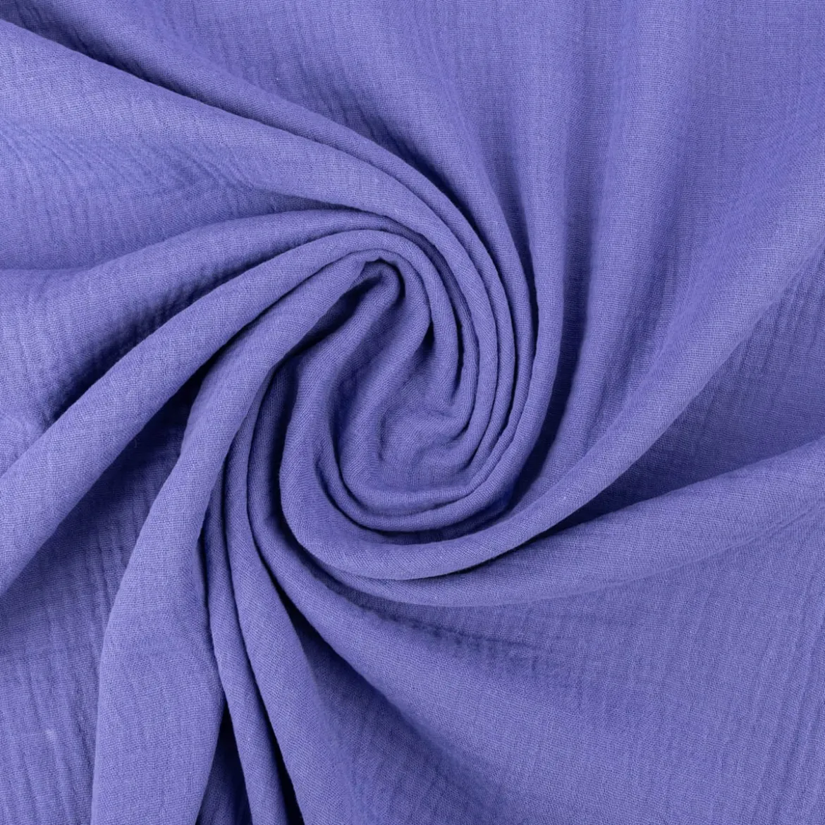 Musselin Stoff Bio Baumwolle einfarbig lavendel lila 1,30m Breite