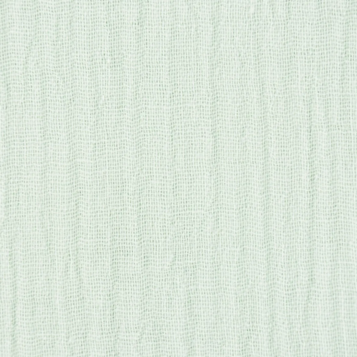 Musselin Stoff Bio Baumwolle einfarbig hell mint 1,30m Breite