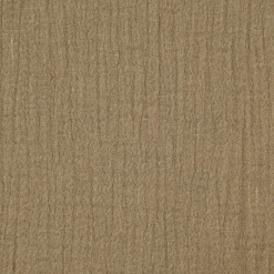 Musselin Stoff Bio Baumwolle einfarbig sand 1,30m Breite