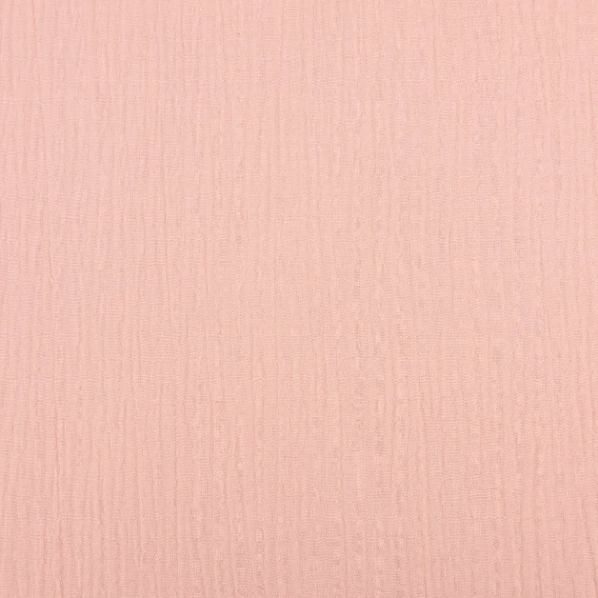 Musselin Stoff Bio Baumwolle einfarbig soft apricot 1,30m Breite
