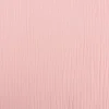 Musselin Stoff Bio Baumwolle einfarbig rosa 1,30m Breite