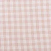 Musselin Stoff Double Gauze Doubleface Vichy-Karo beige weiß 1,30m Breite