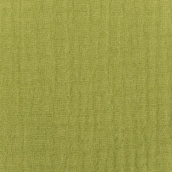 Musselin Stoff Double Gauze einfarbig limette grün 1,35m Breite