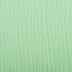 Musselin Stoff Double Gauze einfarbig lime grün 1,35m Breite