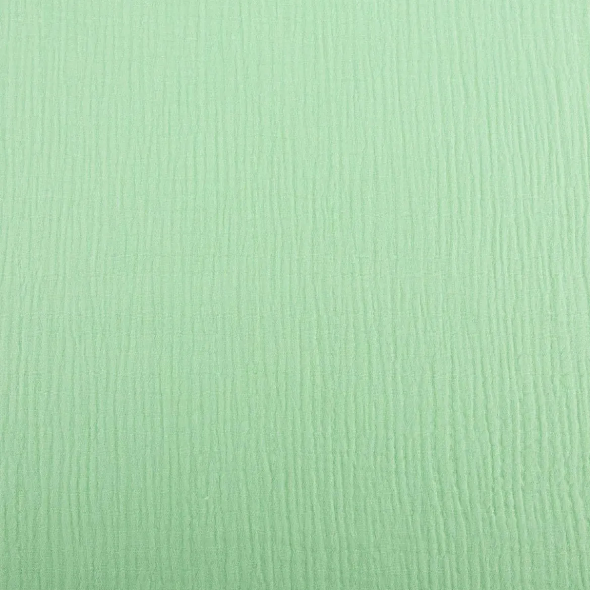 Musselin Stoff Double Gauze einfarbig lime grün 1,35m Breite