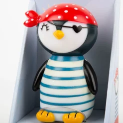 Nachtlicht Pinguin Kleiner Pirat LED 12cm von La Vida
