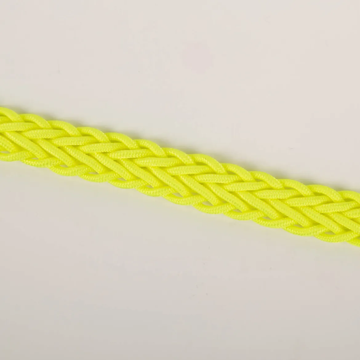 Neonborte Flechtborte neon gelb 1,5cm Breite