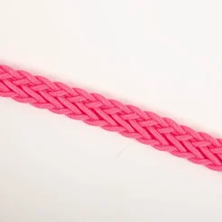 Neonborte Flechtborte neon pink 1,5cm Breite