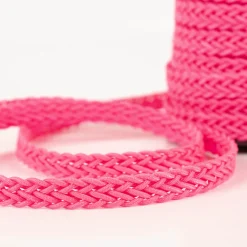 Neonborte Flechtborte neon pink 1,5cm Breite