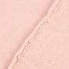 Organic Baumwoll-Fleece Bio-Fleece einfarbig rosa meliert