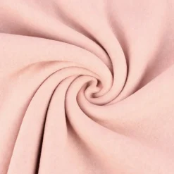 Organic Baumwoll-Fleece Bio-Fleece einfarbig rosa meliert