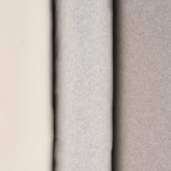 Organic Baumwoll-Fleece Bio-Fleece einfarbig hellgrau meliert