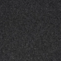 Organic Baumwoll-Fleece Bio-Fleece einfarbig dunkelgrau meliert