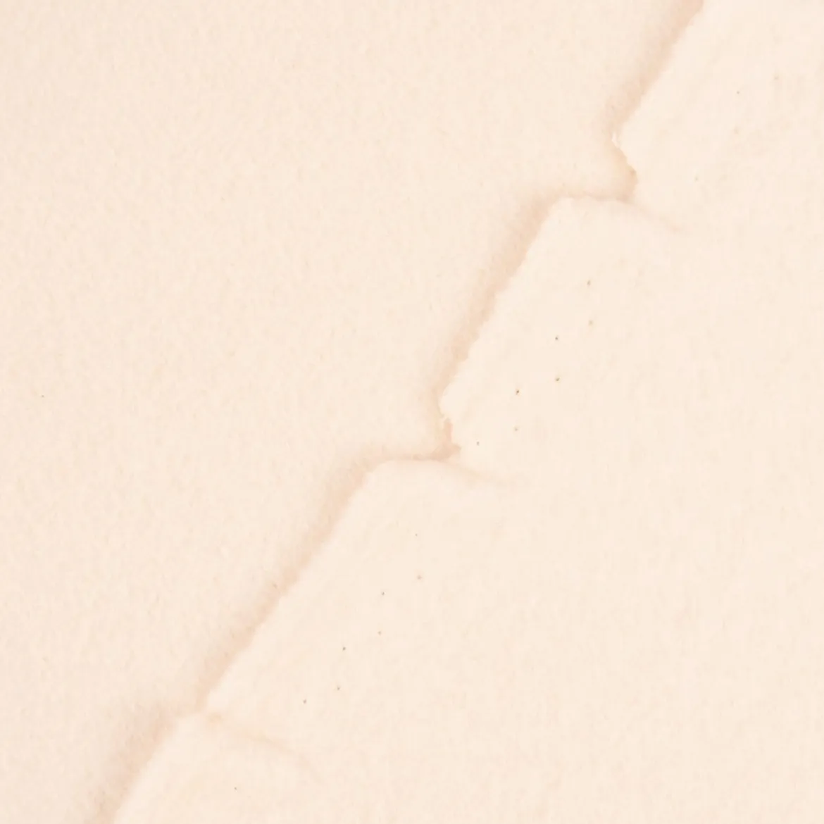 Organic Baumwoll-Fleece Bio-Fleece einfarbig creme