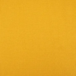 Organic Bio Waffeljersey Waffelstrick einfarbig senfgelb 1,45m Breite