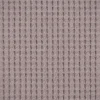 Organic Bio Waffeljersey Waffelstrick einfarbig grau 1,45m Breite