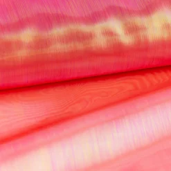 Organza Tüllstoff Farbverlauf Mermaid koralle 1,50m Breite