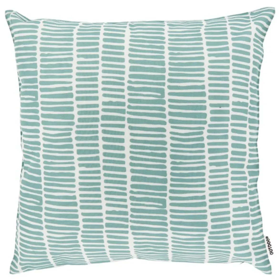 Outdoor Kissen Bliss weiß aqua blue 45x45cm