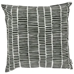 Outdoor Kissen Bliss weiß schwarz 45x45cm