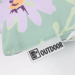 Outdoor Kissen Blüten Blumen grün hellgrün weiß 45x45cm