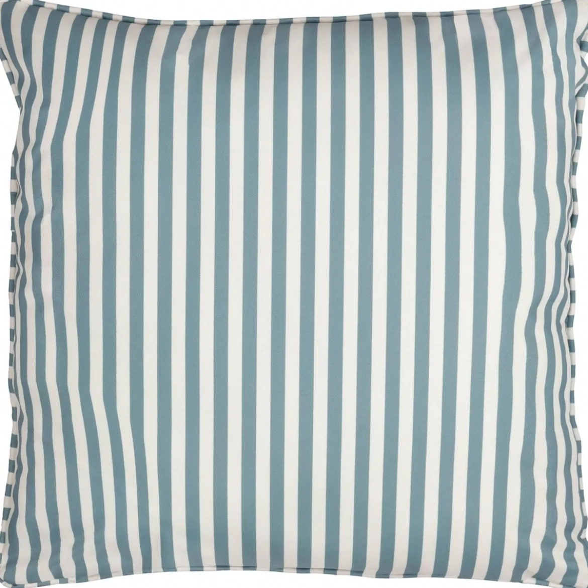 Outdoor Kissenhülle Claudia Blumen entenei-blau 45x45cm