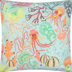 Outdoor Kissenhülle Reef Korallenriff pink koralle 45x45cm