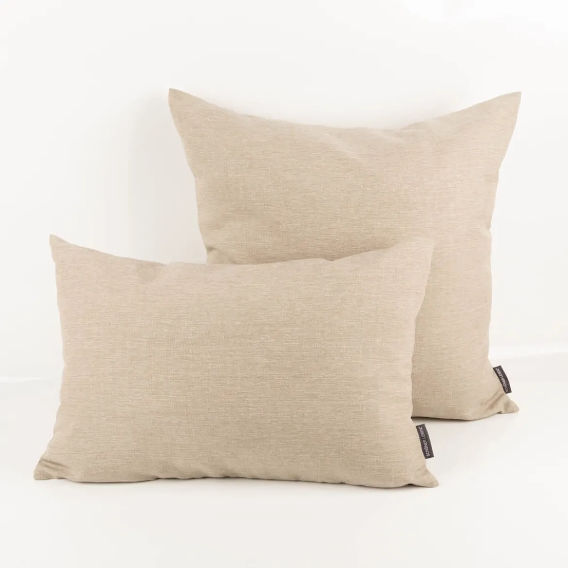 Outdoor Kissenhülle Struktur Olefina beige in versch. Größen von SCHÖNER LEBEN.