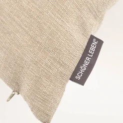 Outdoor Kissenhülle Struktur Olefina beige in versch. Größen von SCHÖNER LEBEN.