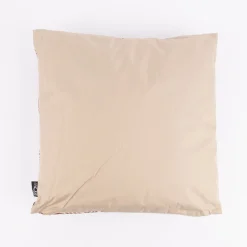 Outdoor Kissen Kreise abstrakt natur braun beige 45x45cm