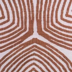 Outdoor Kissen Kreise abstrakt natur braun beige 45x45cm