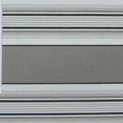 Outdoor Markisenstoff Gartenmöbelstoff Toldo Streifen braun creme