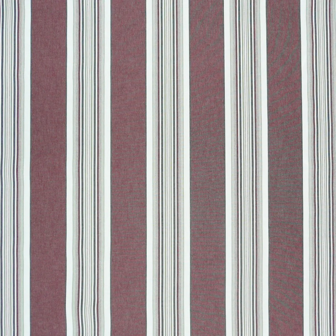 Outdoor Markisenstoff Gartenmöbelstoff Toldo Streifen dunkelrot