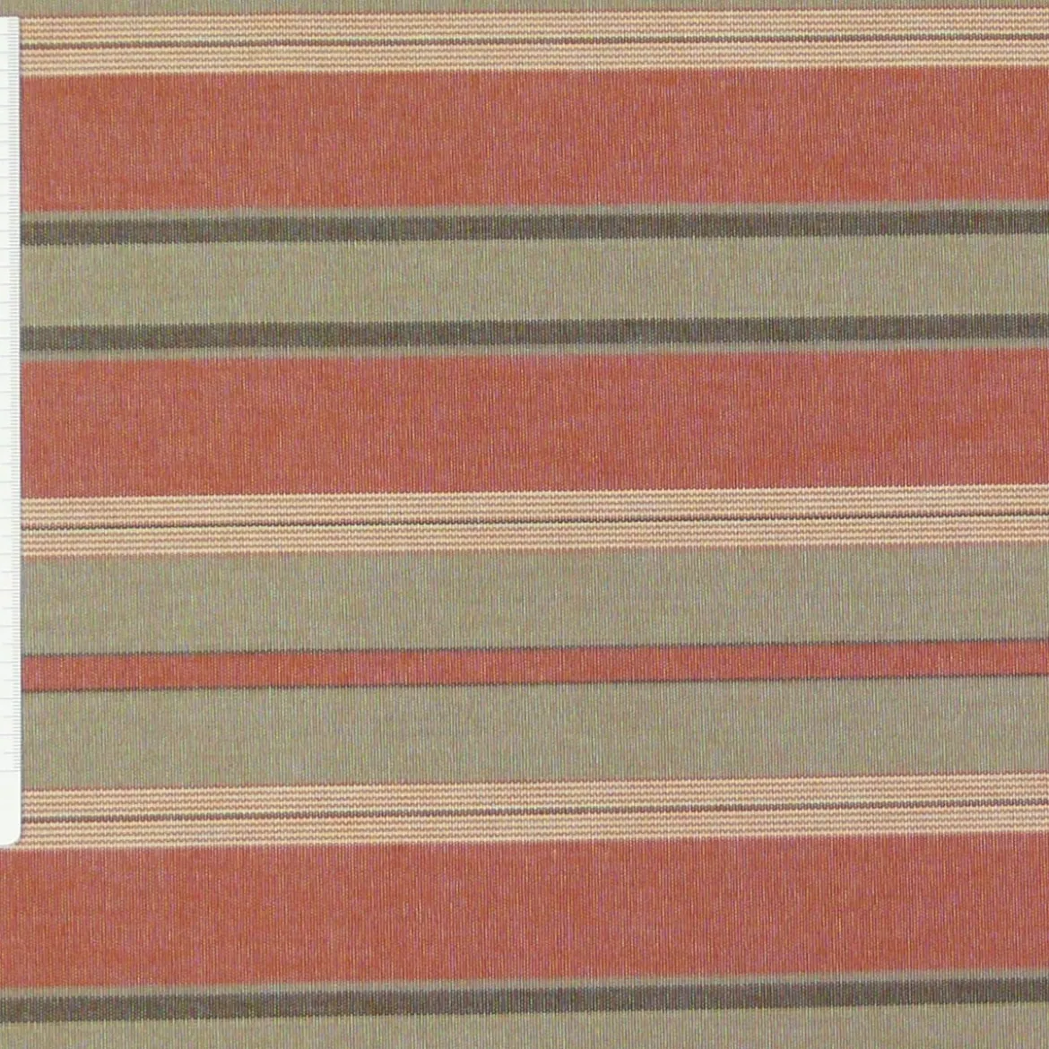 Outdoor Markisenstoff Gartenmöbelstoff Toldo Streifen terrakotta sand