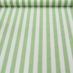 Outdoor Markisenstoff Gartenmöbelstoff Toldo Streifen grün weiß