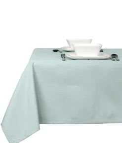 Outdoor Mitteldecke Struktur uni blau wasserabweisend 85x85cm