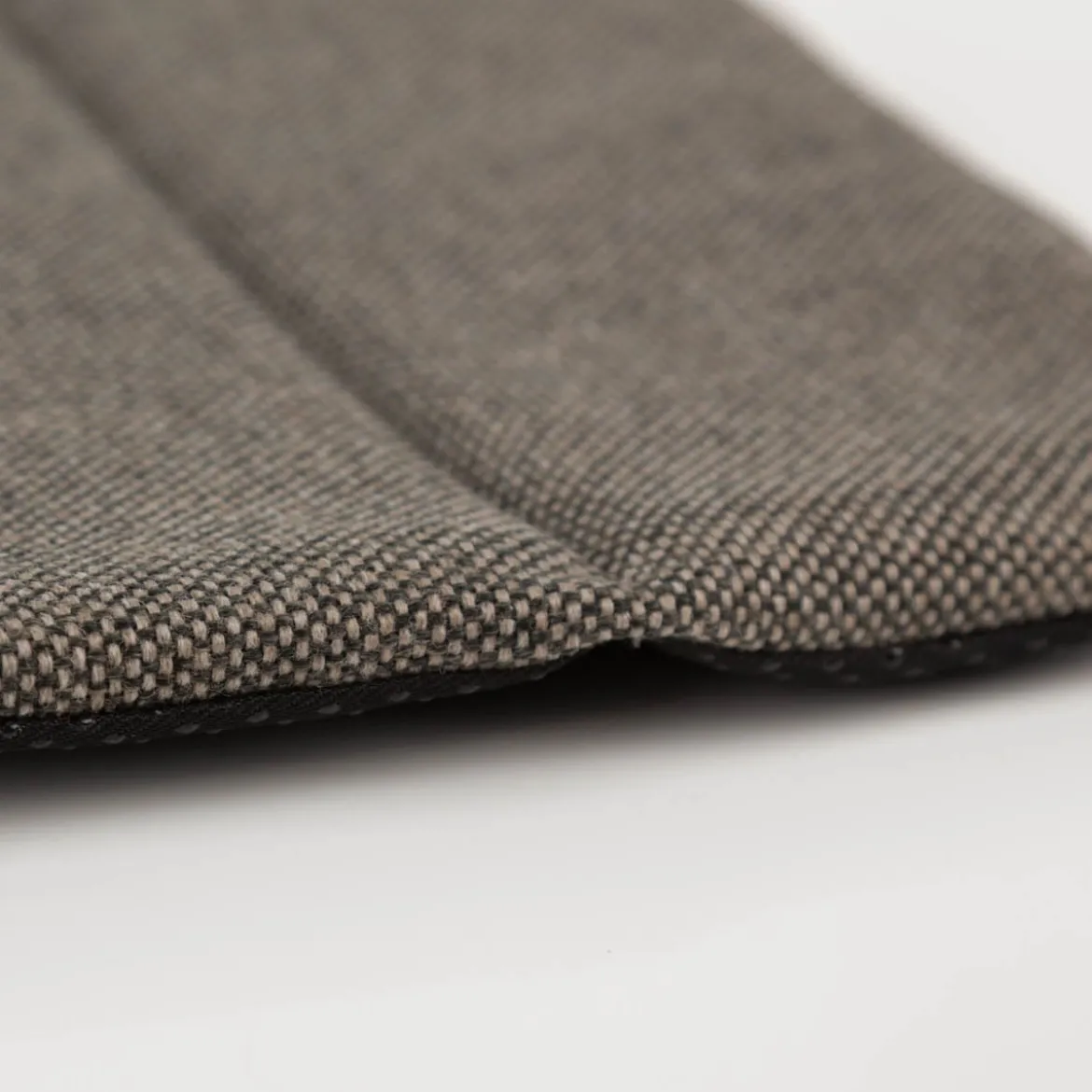 Outdoor Sitzkissen Elba uni meliert Struktur taupe 39x39x1cm