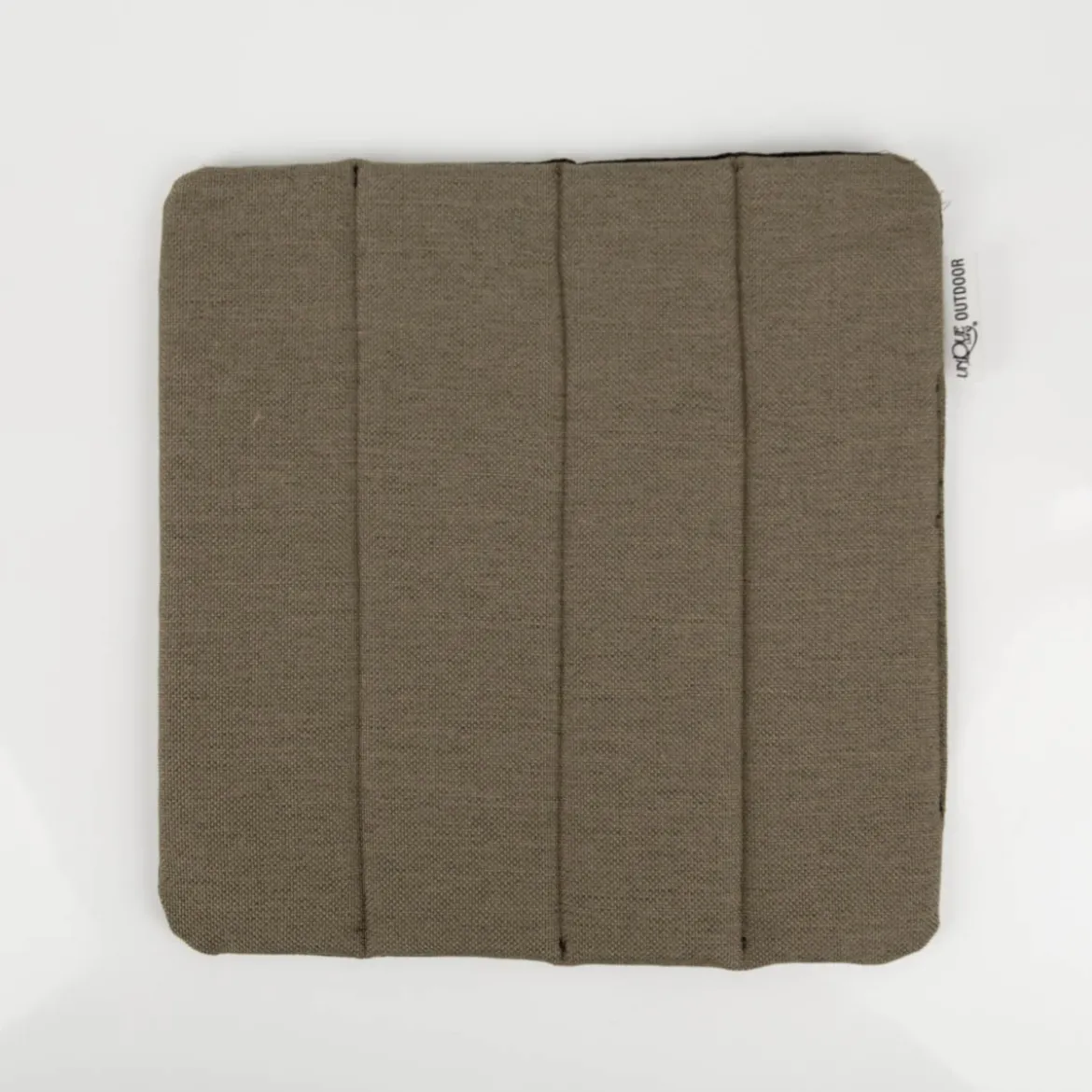 Outdoor Sitzkissen Elba uni meliert Struktur grün 39x39x1cm